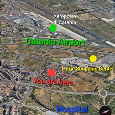 Apartament Anna's House Near Airport Katania